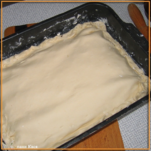 пироги из слоного теста