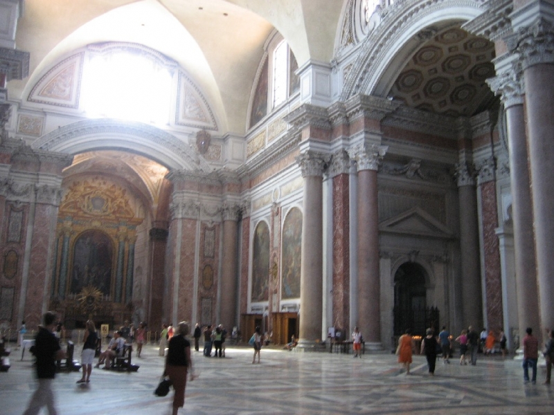 Санта Мария дель Анджели внутри