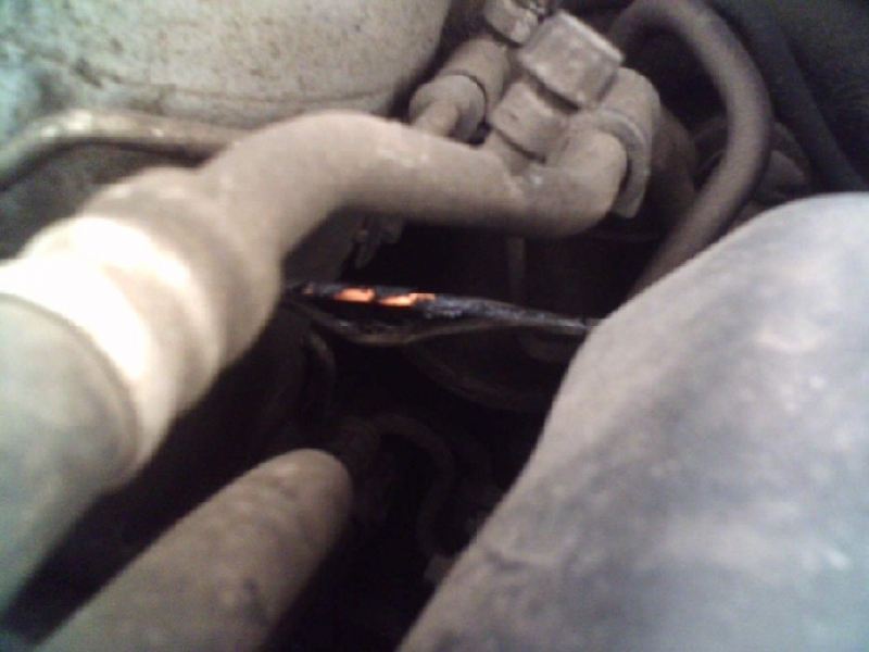 оплавившийся провод