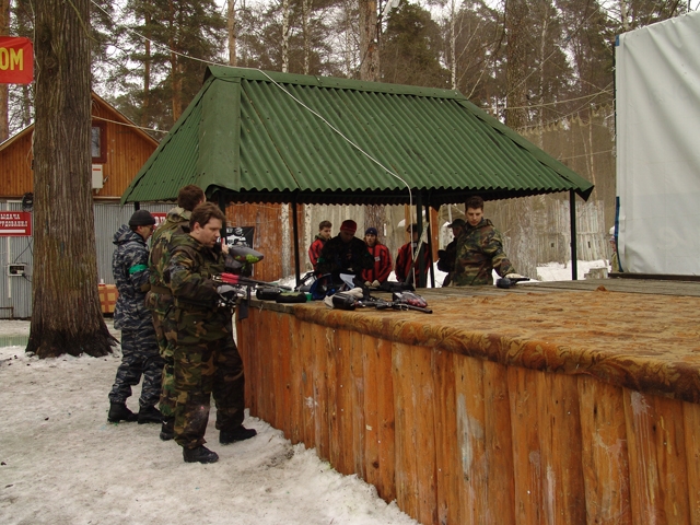 Пейнтбол 1 апреля