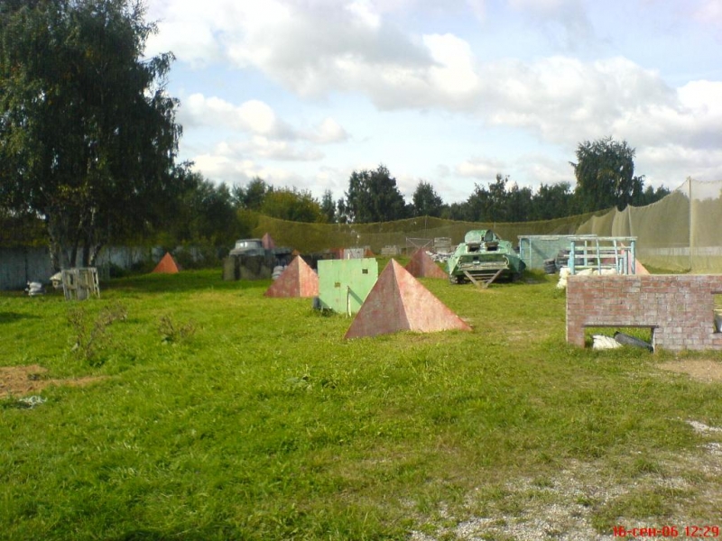 пейнтбол в Кузьминках 160906