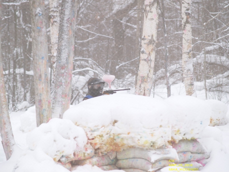 Пейнтбол на масленницу