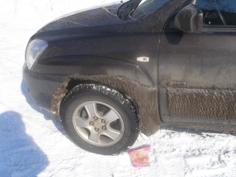 По трассе