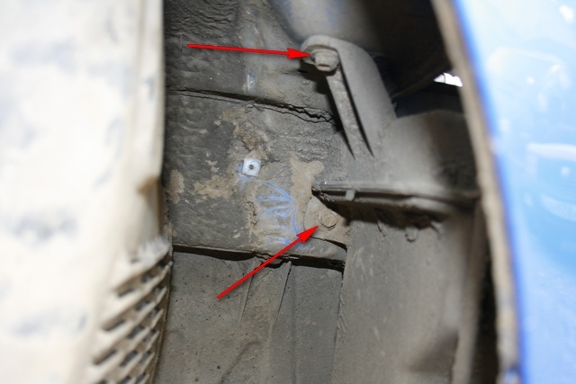 Установка датчика омывайки