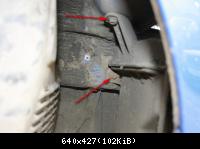 Установка датчика омывайки