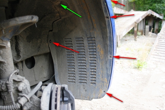 Установка датчика омывайки