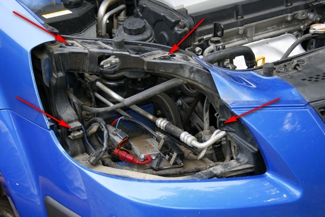 Установка датчика омывайки