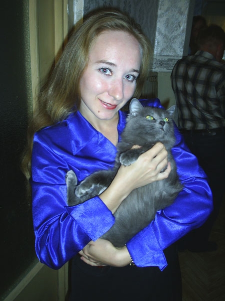 Красивый штурман KIA 3