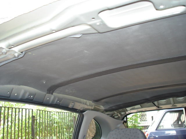 снятие потолка и проклейка тепло-шумоизоляцией