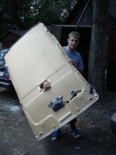 установка очешника + подсветка в РИО, оригинал