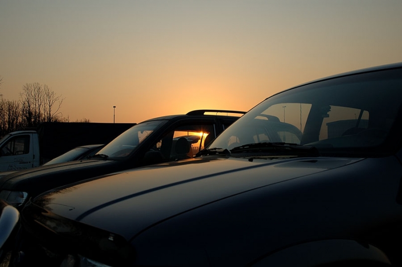 Спортяги и закат