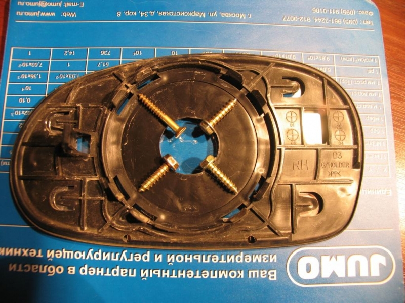 Зеркало вид снутри