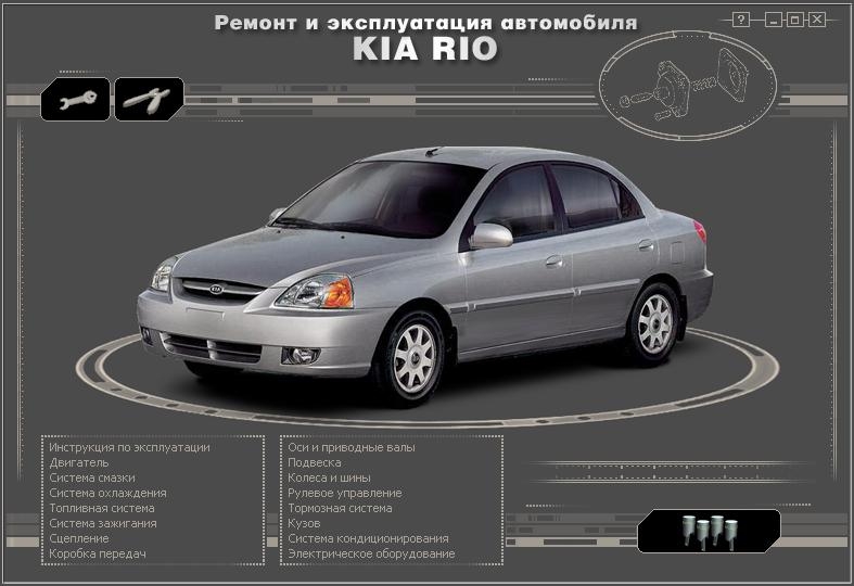 Мультимедийное руководство KIA RIO II