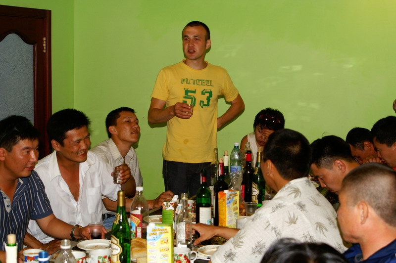 на свадьбе у бурятов во времена службы 2006 год