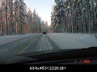 Вот такие в Финляндии дороги